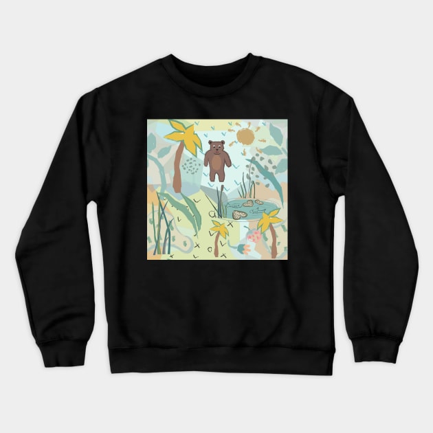 Bear Crewneck Sweatshirt by Countryside